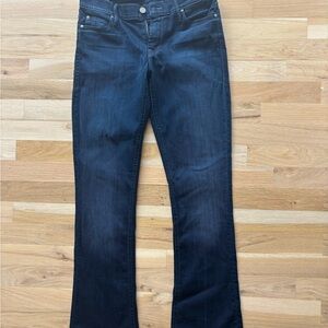 MOTHER Blue Boot Cut Jeans Classic Style